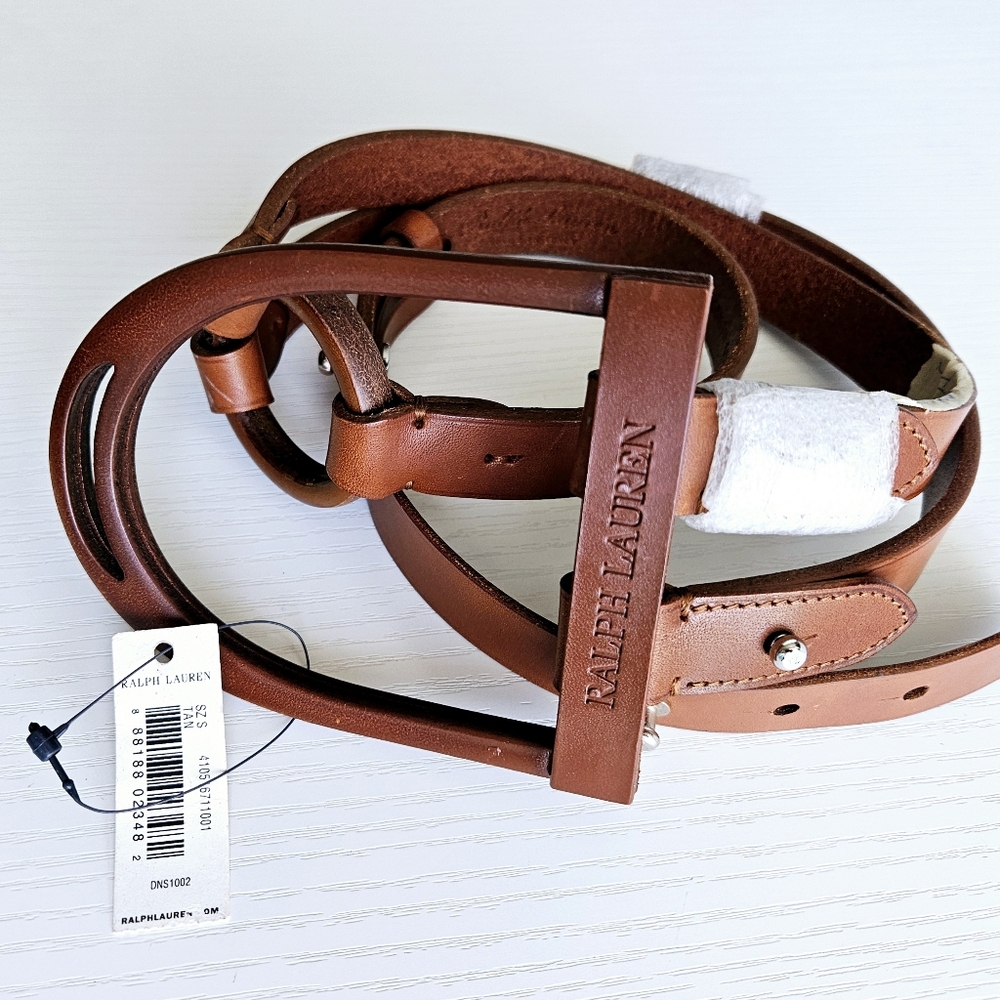 RL COLLECTION Wood Saddle Belt - Picture 6 of 13